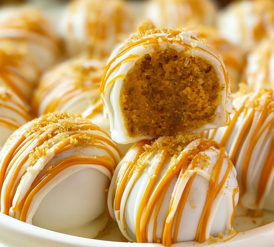 Pumpkin Cake Pops