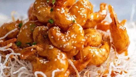 Honey Prawns - stays crispy for ages!