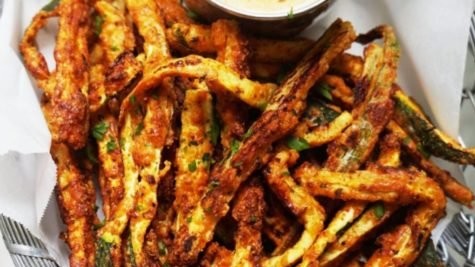 Crispy Baked Keto Zucchini Fries