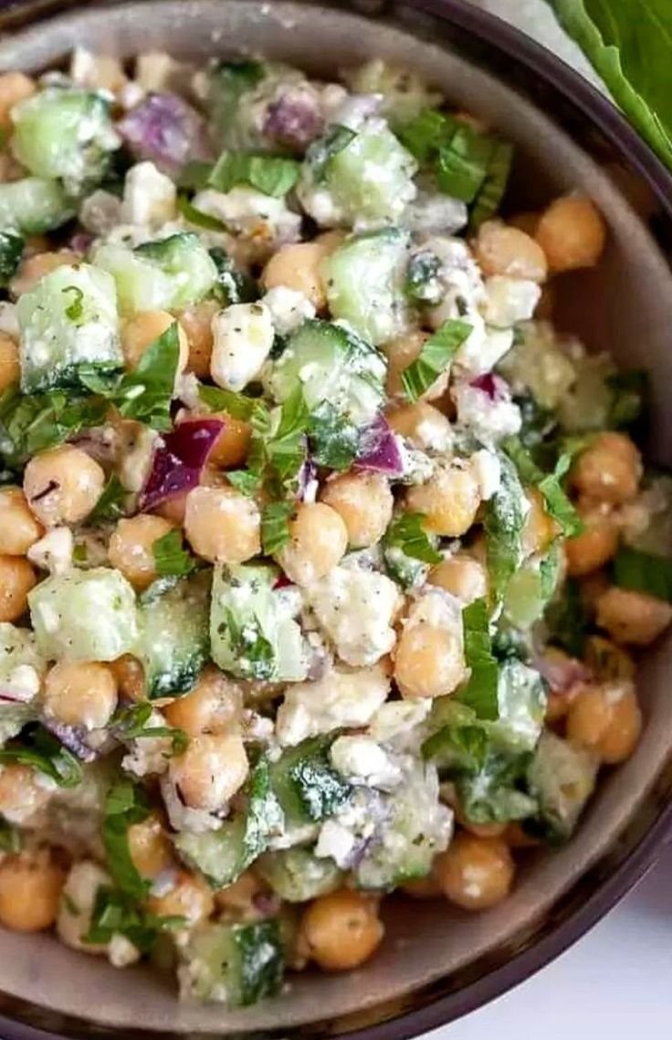 Summer Chickpea Salad