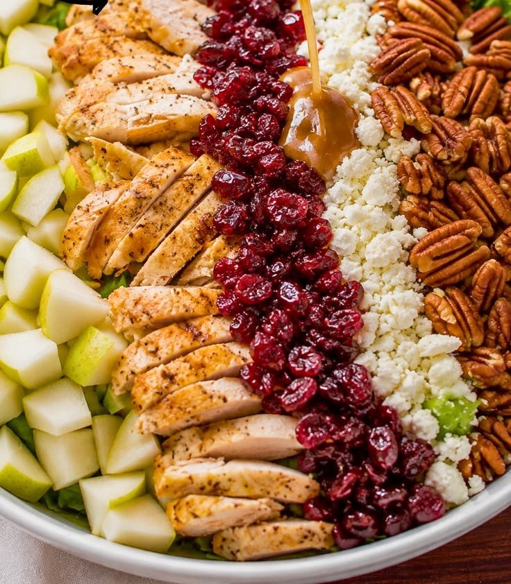 Autumn Chopped Chicken Salad
