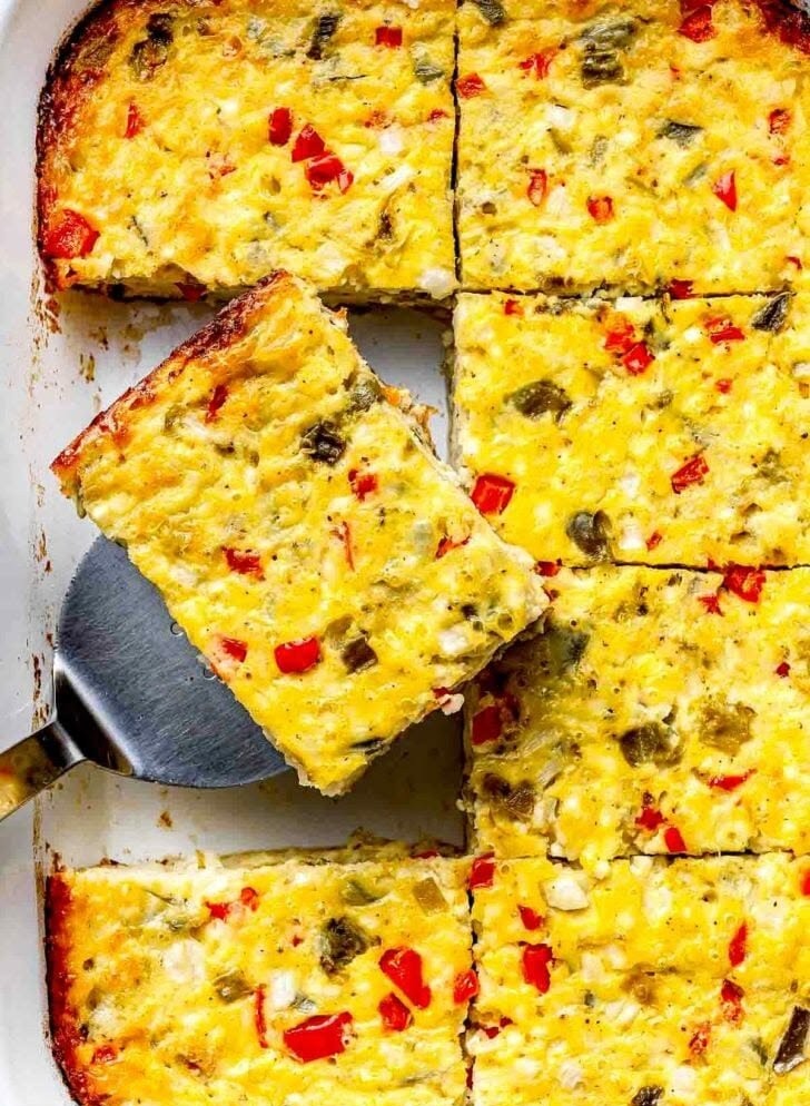 Green Chile Egg Casserole