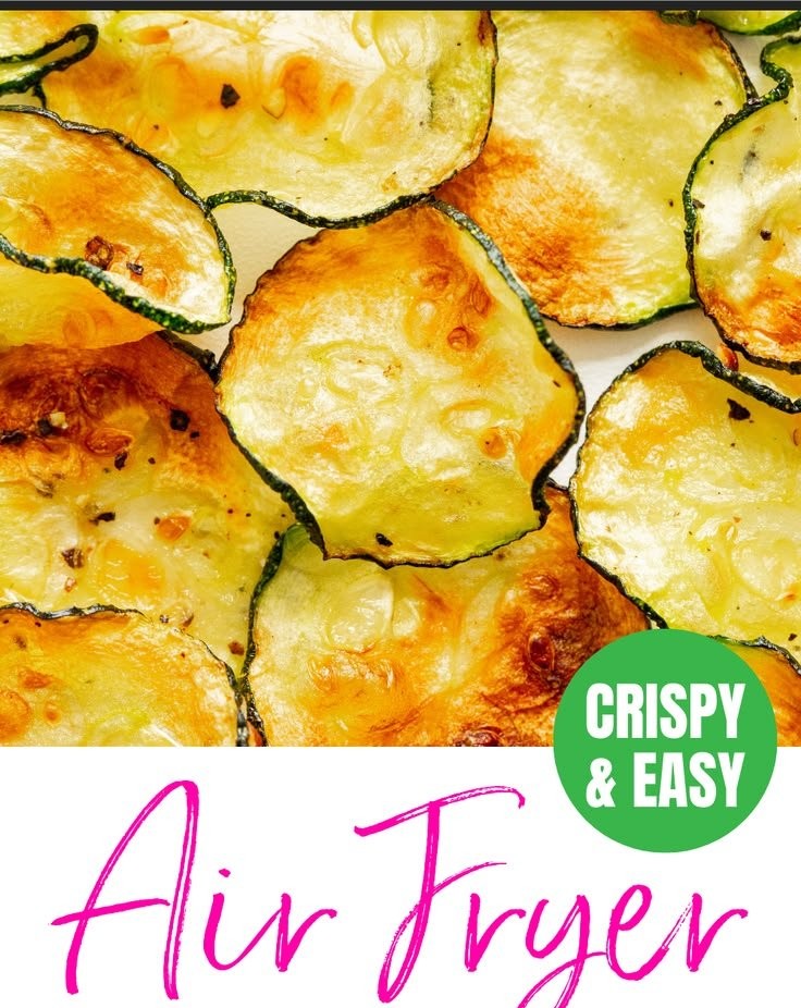 Air Fryer Courgette Crisps