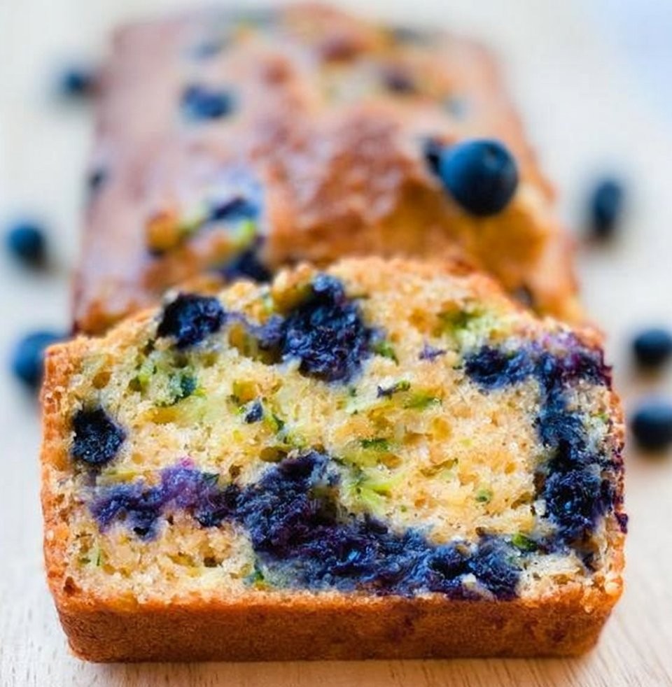 Blueberry Zucchini Bread
