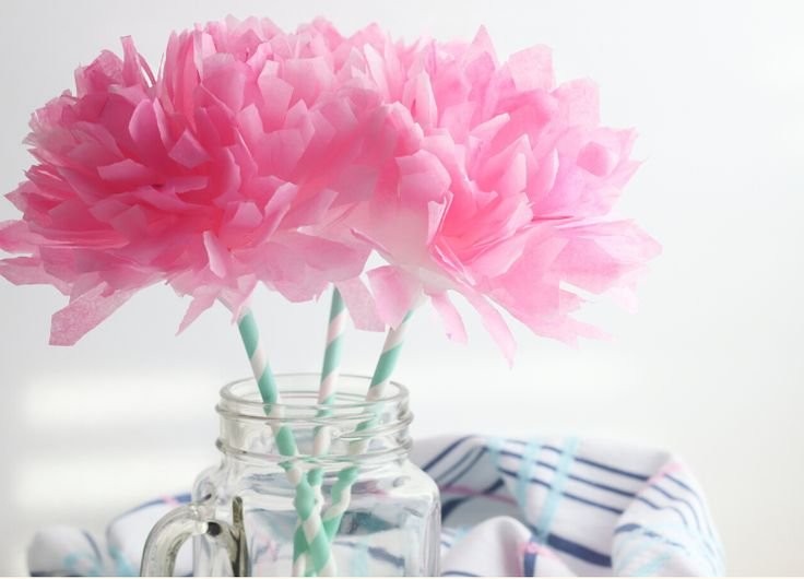 Coffee Filter Flower Craft DIY | Easy Coffee Filter Crafts, Coffee Filter Flowers DIY, Spring Crafts