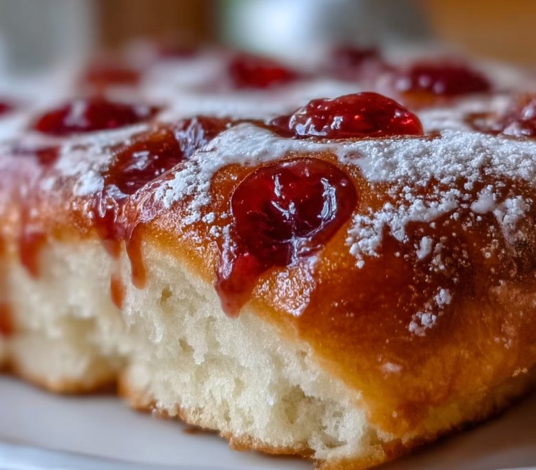 Jam Donut Focaccia