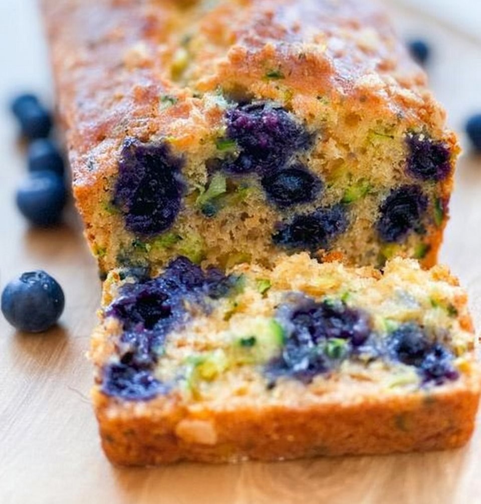 Blueberry Zucchini Bread