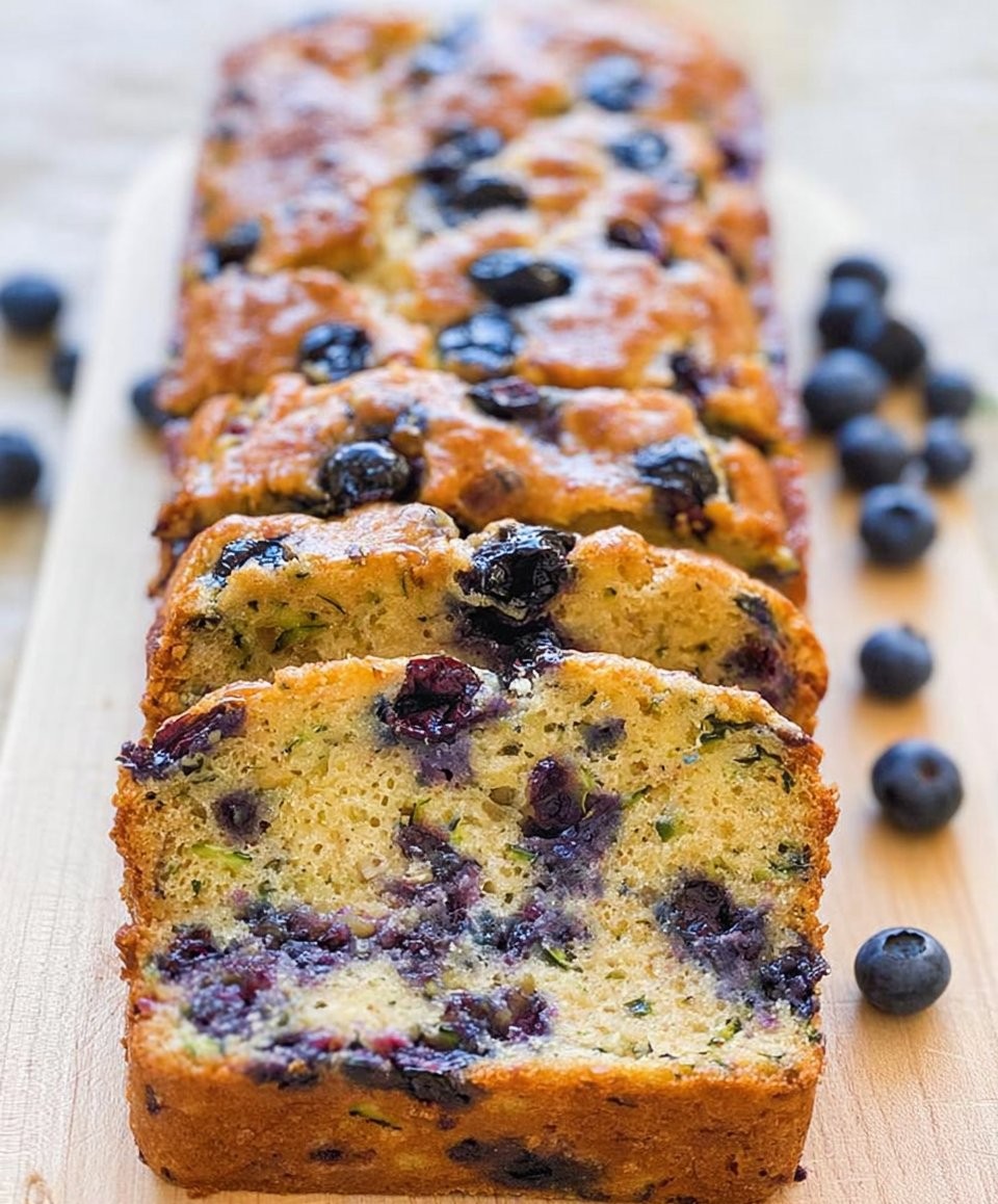 Blueberry Zucchini Bread