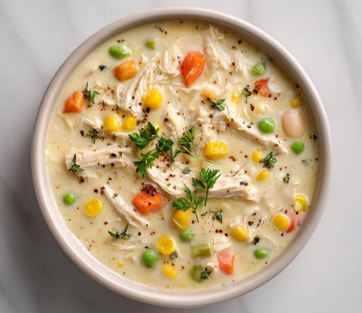 High-Protein Cream of Protein Soup