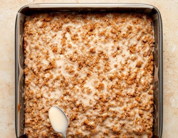 Cinnamon Streusel Pumpkin Coffee Cake