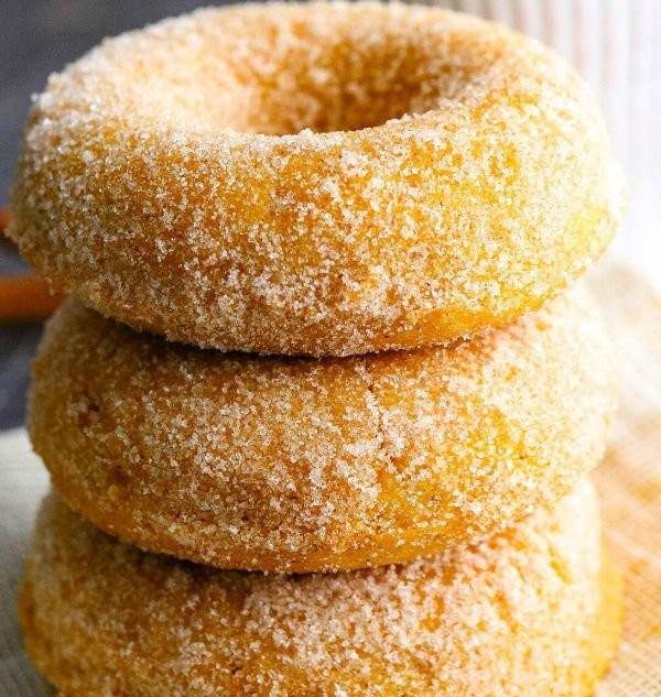 Easy Homemade Pumpkin Donuts - Gluten Free