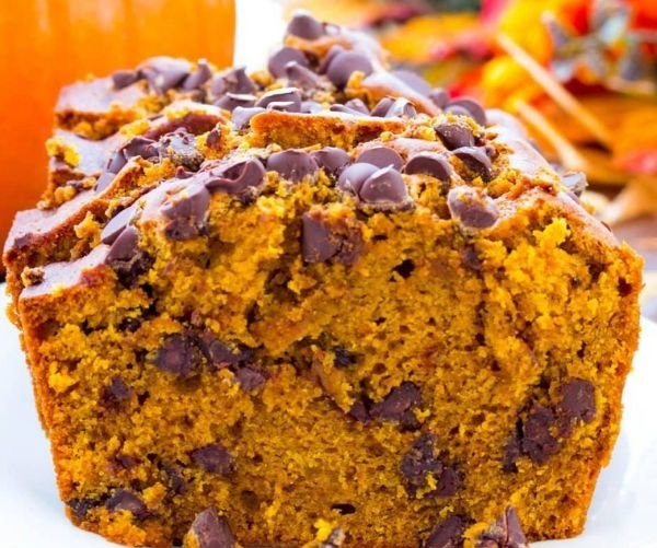 Best Chocolate Chip Pumpkin Bread