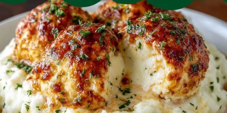 Parmesan Cloud Chicken Bombs