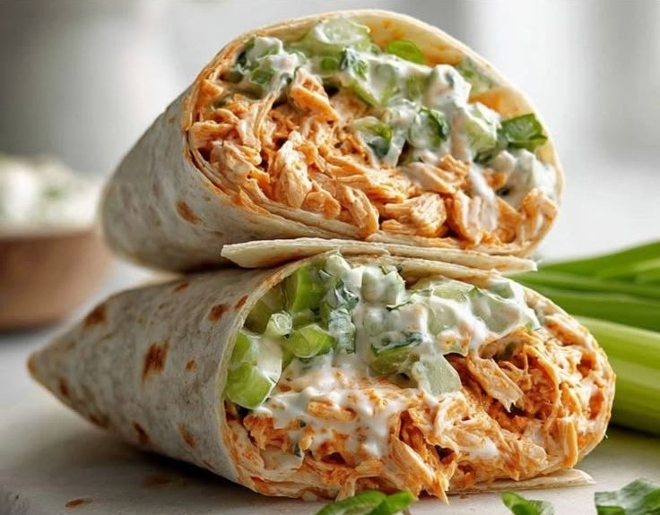 Easy Buffalo Chicken Salad