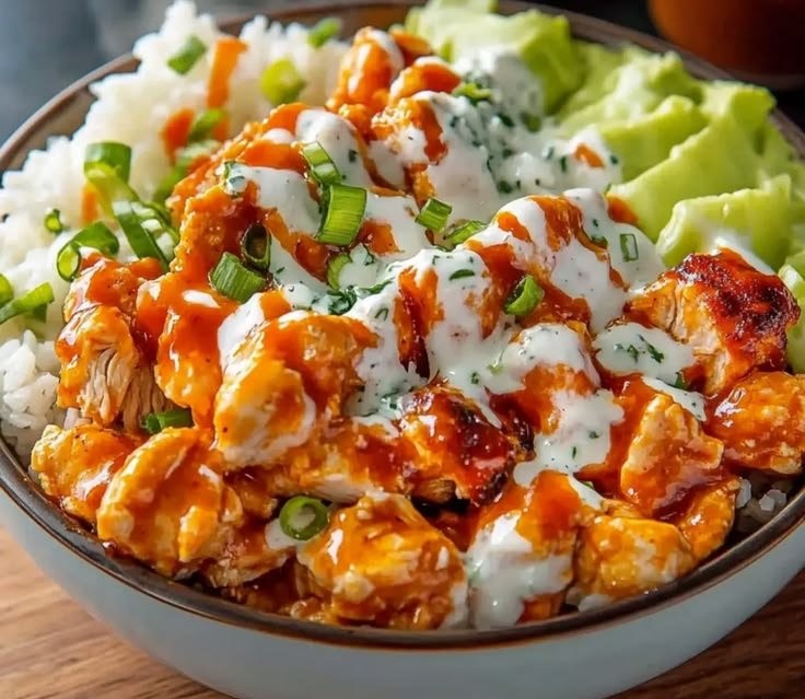 Satisfy Your Cravings with a Buffalo Chicken Protein Bowl