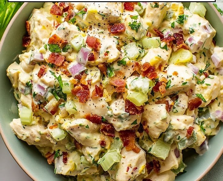 Protein-Packed Chicken and Egg Salad