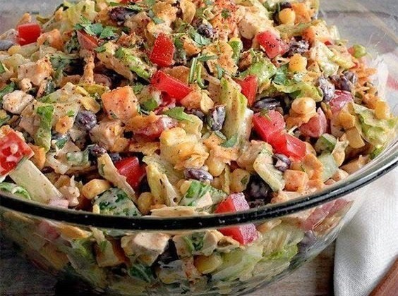 Tex-Mex Chopped Chicken Salad