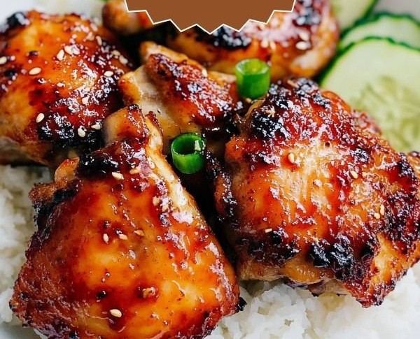 Sweet Chili Glazed Thai Chicken Thighs