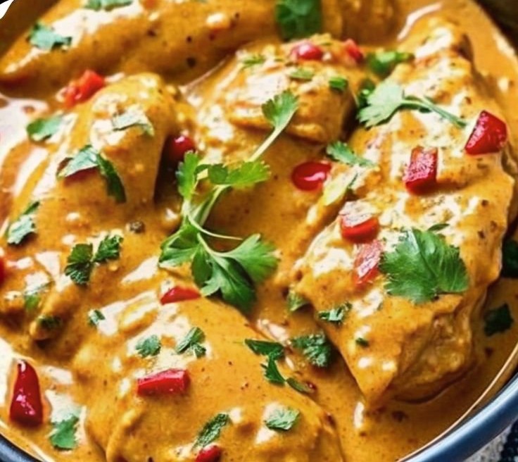 Slow-Cooked Thai Peanut Chicken