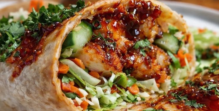 Crispy Chicken Wraps