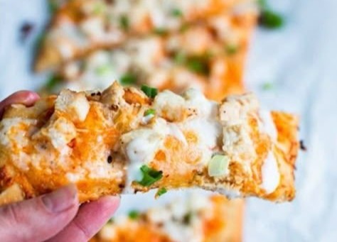 Buffalo Chicken Flatbread
