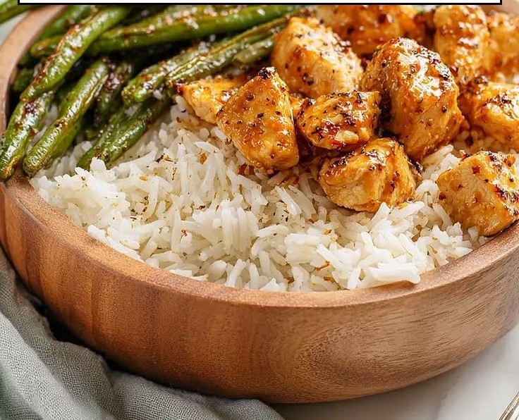 Perfect Honey Mustard Chicken Bowls