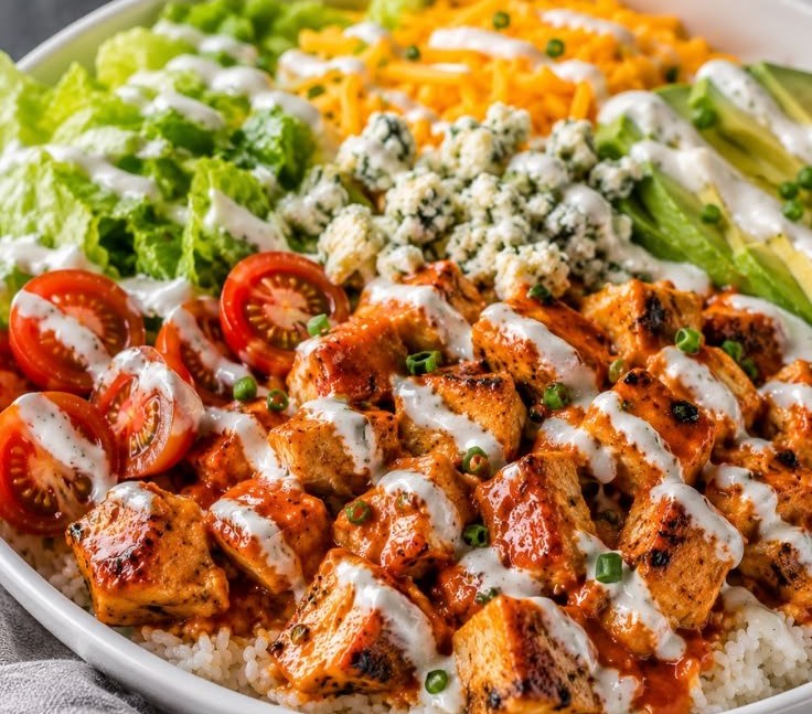Buffalo Chicken Bowls