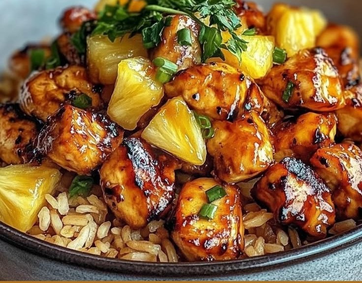 Pineapple Chicken And Rice