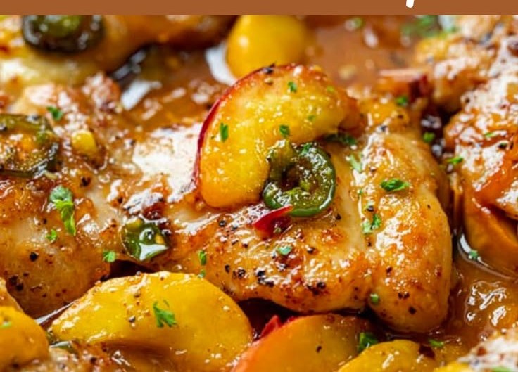 Jalapeno Peach Chicken Recipe