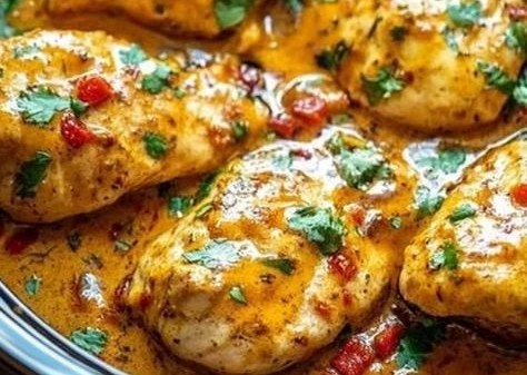 Crockpot Thai Peanut Chicken