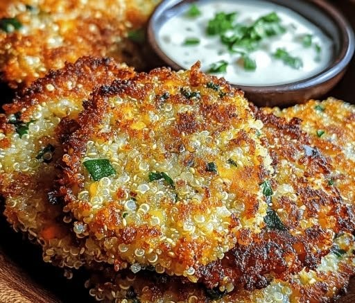 Crispy Quinoa Vegetable Patties