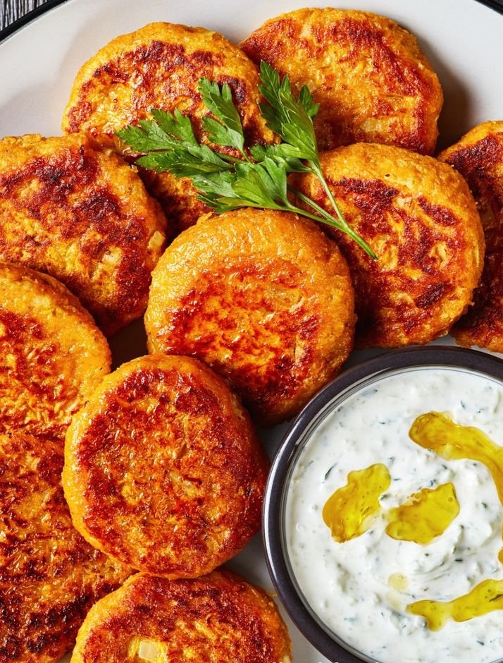 Kürbis Kartoffel Puffer