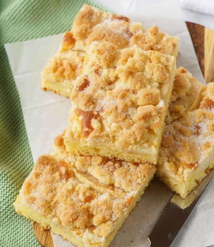 Apfelkuchen vom Blech