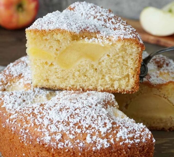Blitzschneller Apfelkuchen