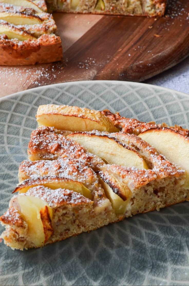 Gesunder Apfelkuchen ohne Zucker