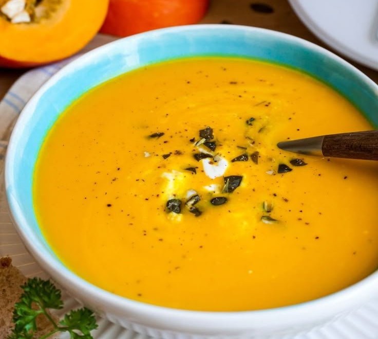 Kürbissuppe im Thermomix