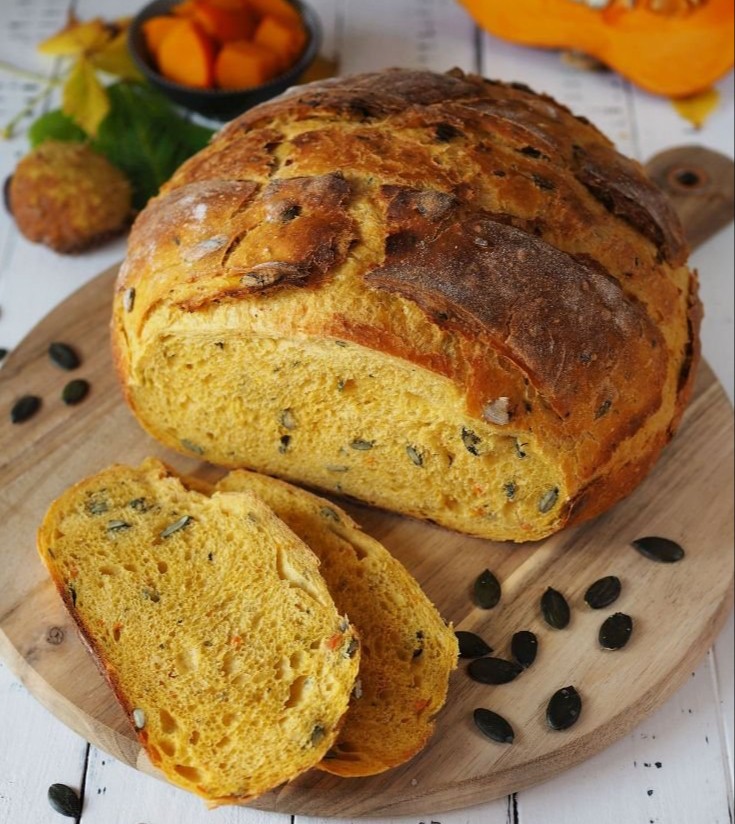 Herbstliches Kürbisbrot