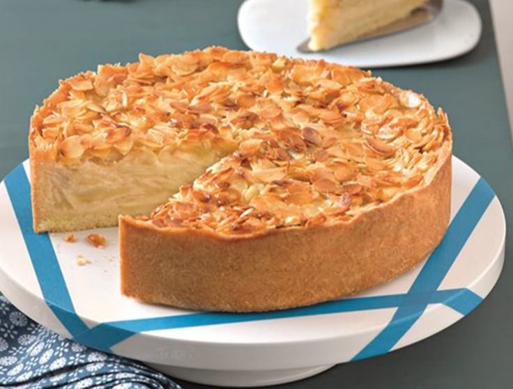 Apfel-Bienenstich-Torte
