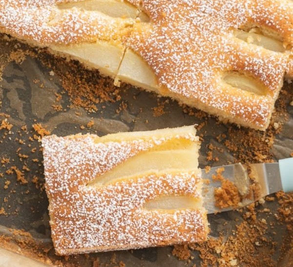 Birnenkuchen vom Blech