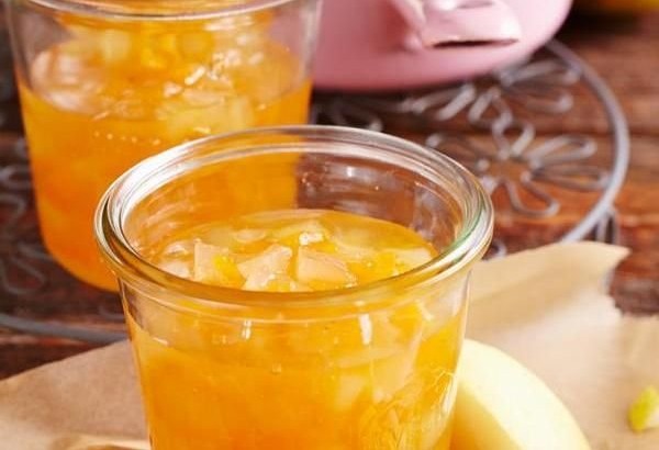 Pfirsich-Birnen-Marmelade