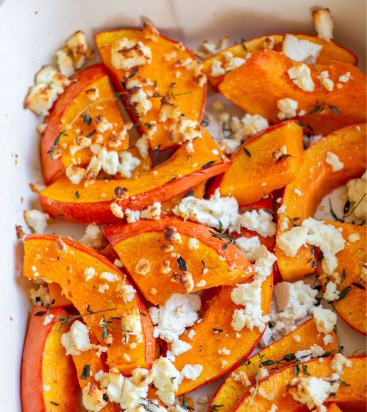 Ofenkürbis mit Feta