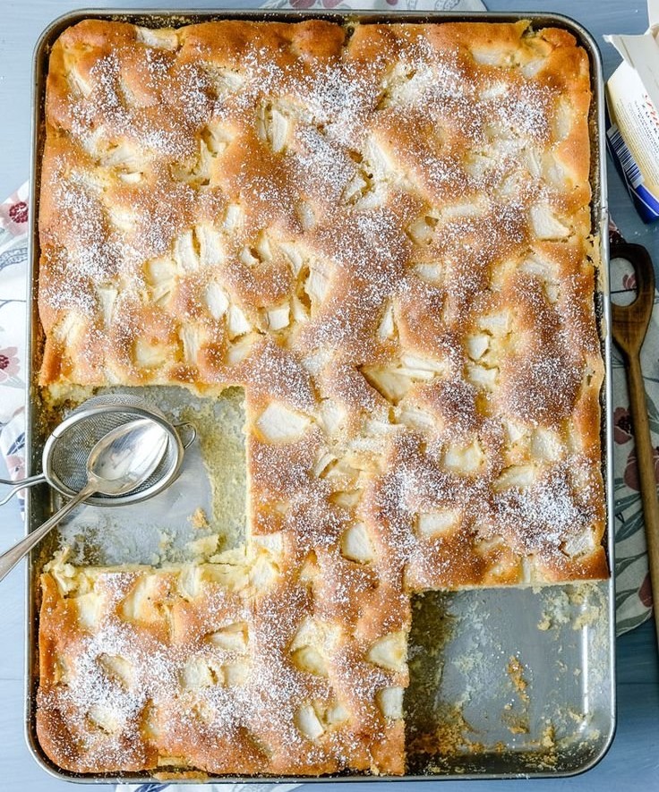 Ruck Zuck Apfelkuchen vom Blech