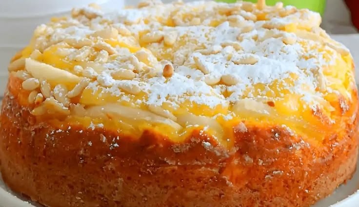 Schweizer Apfelkuchen mit Pudding Rezept