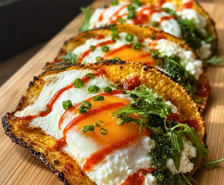 High Protein Cottage Cheese Breakfast Tacos