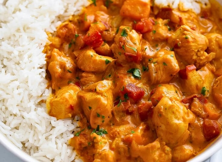 Easy Pumpkin Chicken Curry