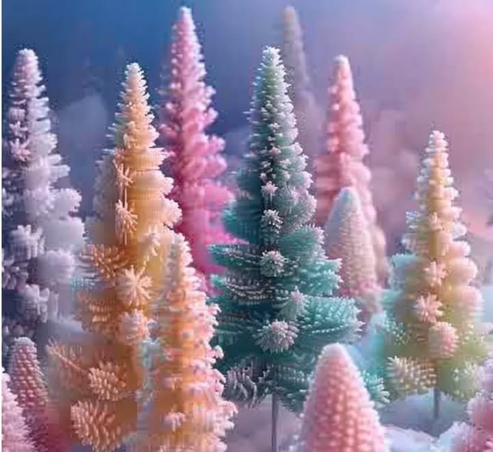 Enchanting Crystal Forest