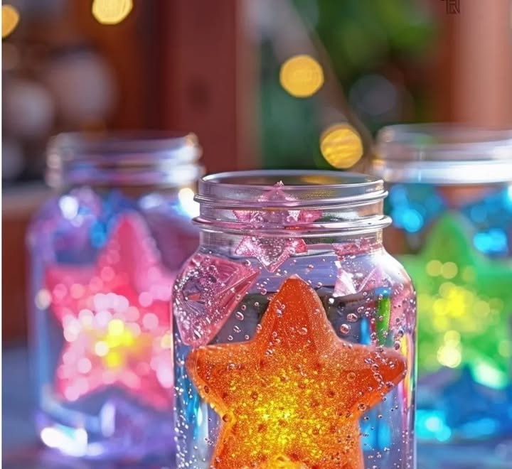 Sparkling Star Ornaments