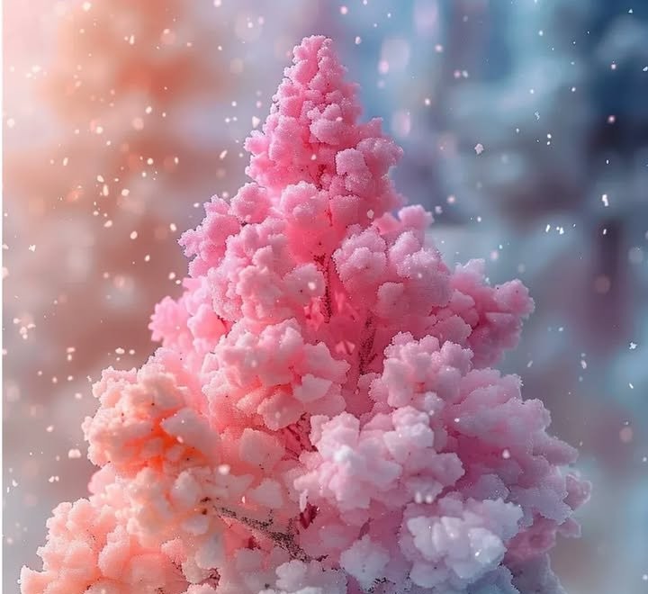 Baking Soda Snow Tree Project