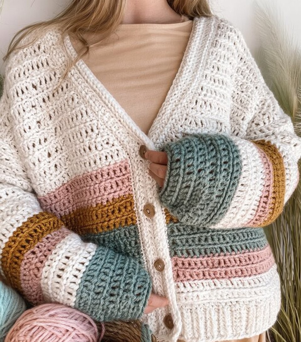 Free Crochet Cardigan Pattern | MJ's Signature Cardigan