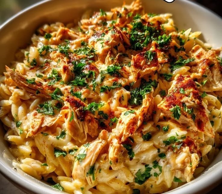 BBQ Chicken Orzo